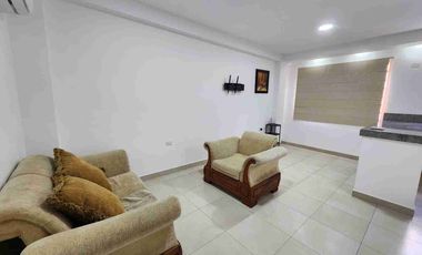 DEPARTAMENTO DE ALQUILER SEMI AMOBLADO DE DOS HABITACIONES