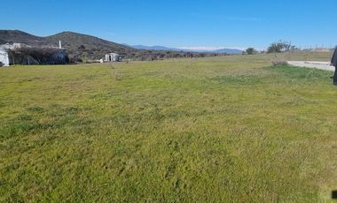 PARCELA PLANA EN MARCHIGUE, CON RADIER DE 160 MTRS2, SE ENTREGA CON AGUA