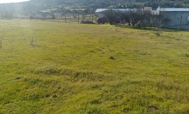 PARCELA PLANA EN MARCHIGUE, CON RADIER DE 160 MTRS2, SE ENTREGA CON AGUA