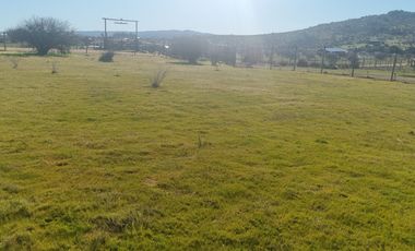 PARCELA PLANA EN MARCHIGUE, CON RADIER DE 160 MTRS2, SE ENTREGA CON AGUA