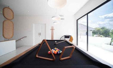 Vila Modern dengan Full Furnish Plus Ruang Biliar