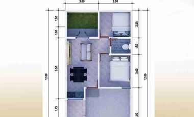 RUMAH SYARIAH TELKOMAS KOTA MAKASSAR TYPE 38