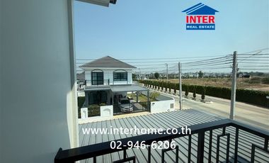 Two-story detached house, 67.9 sq.w., Thada The Oasis Village, near Sarasas Witaed Buriram School, Thada Soi 2, Road No. 3021 and Road No. 288 (Lueang