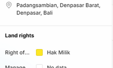 2 Ruko Baru Lokasi Premium Dijual, di Mahendradatta, Denpasar Area