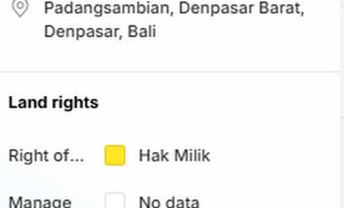 2 Ruko Baru Lokasi Premium Dijual, di Mahendradatta, Denpasar Area