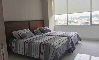 Alquiler departamento Amoblado 2 dormitorios Edf Milenium Kennedy