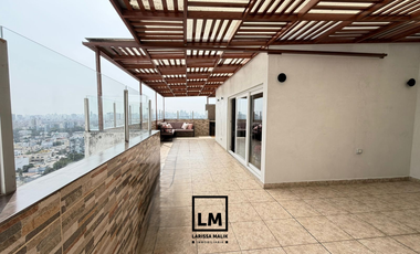 SE VENDE LINDO DUPLEX CON TERRAZA BBQ, 3 DORMITORIOS CON COCHERA EN SURQUILLO, LIMITE CON MIRAFLORES