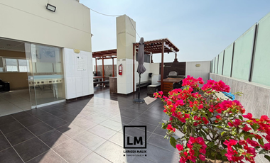 SE VENDE LINDO DUPLEX CON TERRAZA BBQ, 3 DORMITORIOS CON COCHERA EN SURQUILLO, LIMITE CON MIRAFLORES