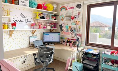 CHAMISERO: AMPLIA CASA CON ORIENTACIÓN NORPONIENTE & FAMILY ROOM | UF 45