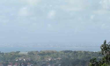 Tanah Unblock Ocean View di Balangan