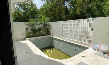 Di Jual Vila Baru Modern Tropical 2 lantai dekat pantai Melasti Jimbaran