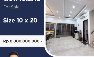 JUAL CONCERTO GOLF ISLAND 10 X 20 TERMURAH FULLY FURNISHED