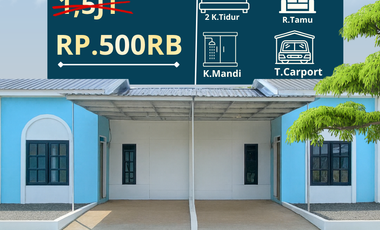 Rumah dijual di Marusu, Maros, A'bulosibatang, Sulawesi Selatan