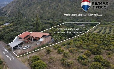 VENTA DE TERRENO CON CASA DE CAMPO EN PATATE