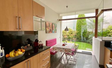 VENTA SURCO | CASA EN CONDOMINIO | 4 DORMITORIOS | 3.5 BAÑOS | 2 COCHERAS | TERRAZA Y JARDÍN