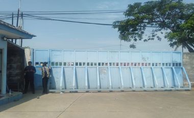 Di jual lahan sudah di cor di cikarang utara Cocok untuk pool.dan gudang juga industri