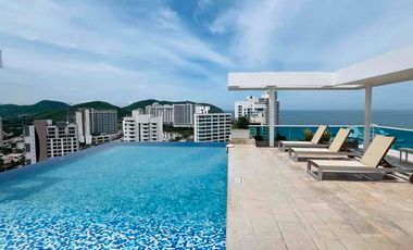 APARTAMENTO MODERNO CON VISTA PANORÁMICA Y AMENIDADES TIPO RESORT