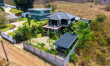 Luxury Mountain View Estate in Khao Yai, Phaya Yen | 300 sq.w. Private Villa with 3 Buildings, Pool & Fully Furnished, Near Mittraphap Road