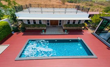 Luxury Mountain View Estate in Khao Yai, Phaya Yen | 300 sq.w. Private Villa with 3 Buildings, Pool & Fully Furnished, Near Mittraphap Road