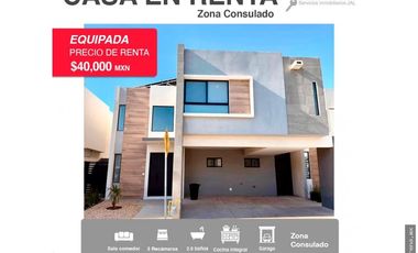 CASA EN RENTA UBICACION PRIVILEGIADA EN ZONA CONSULADO