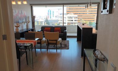ARRIENDO AMOBLADO  Departamento en Manquehue/Kennedy