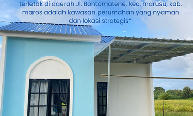 Rumah dijual di Marusu, Maros, A'bulosibatang, Sulawesi Selatan
