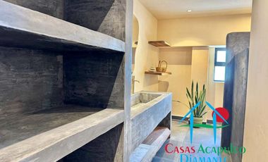 Departamento de playa en renta vacacional, con 4 recámaras y doble terraza, con vista al mar