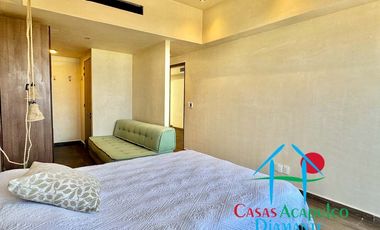 Departamento de playa en renta vacacional, con 4 recámaras y doble terraza, con vista al mar