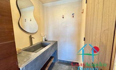 Departamento de playa en renta vacacional, con 4 recámaras y doble terraza, con vista al mar