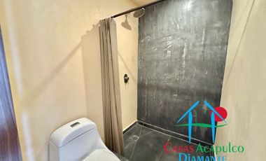 Departamento de playa en renta vacacional, con 4 recámaras y doble terraza, con vista al mar