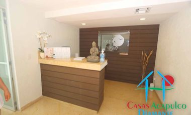 Departamento de playa en renta vacacional, con 4 recámaras y doble terraza, con vista al mar