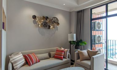 Rp 12 jt / bln, Apartemen Permata Hijau Suite, 2 BR, Full Furnished, Siap Huni