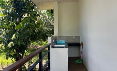 1-Bedroom House for Rent – Fully Furnished with Garden and Pond Views in a Peaceful Setting