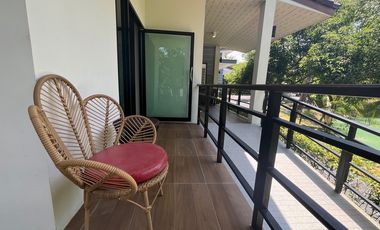 1-Bedroom House for Rent – Fully Furnished with Garden and Pond Views in a Peaceful Setting