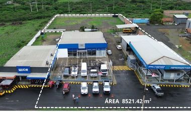 local comercial y galpones de venta en montecristi