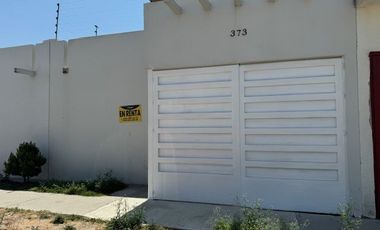 CASA EN RENTA EN ALCAZAR UNA PLANTA AL NORTE DE AGUASCALIENTES NO COTO