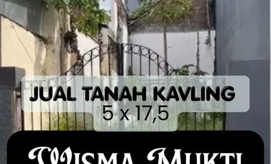 Wisma Mukti Klampis Tanah Kavling 5x17,5 Dkt Manyar Semolowaru Nginden MERR Galaxi