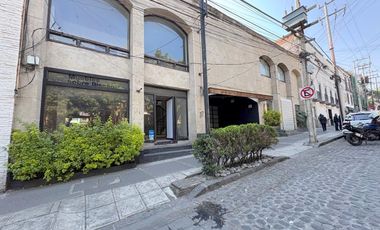 Local Comercial en renta 955 m² | Uso de suelo Comercial y Servicios | San Ángel