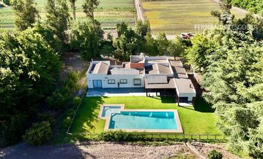 SAN FELIPE - ARRIENDO PARCELA CON CASA 3D 3B - PANQUEHUE