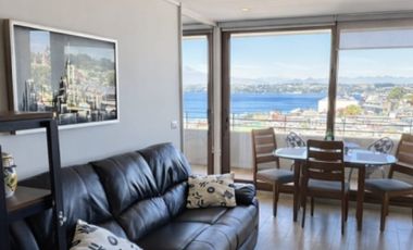 Departamento amoblado 2d 2b con vista al lago Edificio Península Vista Puerto Varas