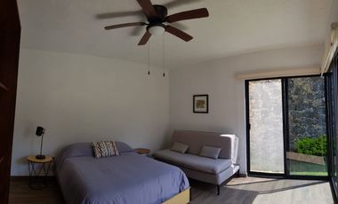Casa en renta en Tepoztlán Morelos, en Santiago Tepetlapa