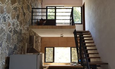Casa en renta en Tepoztlán Morelos, en Santiago Tepetlapa