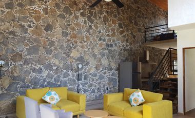 Casa en renta en Tepoztlán Morelos, en Santiago Tepetlapa