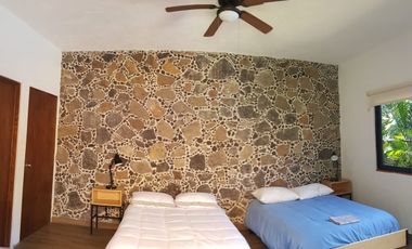 Casa en renta en Tepoztlán Morelos, en Santiago Tepetlapa