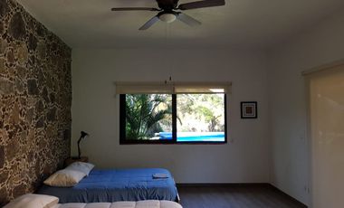 Casa en renta en Tepoztlán Morelos, en Santiago Tepetlapa