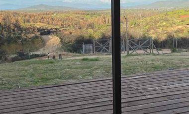 hermosa Parcela con Casa autosustentable