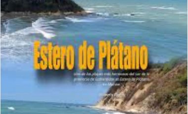 Terreno en venta frente al mar, Estero de Plátano, Esmeraldas 10.053 m2