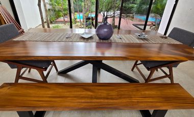 Casa amueblada 3 recámaras en renta con alberca privada en Senderos Sur, Mayakobá – lujo, naturaleza y bienestar