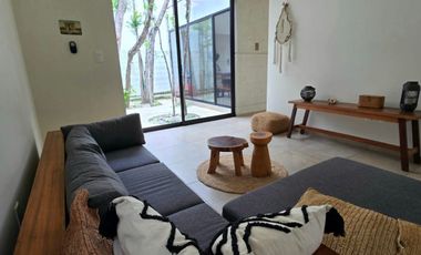 Casa amueblada 3 recámaras en renta con alberca privada en Senderos Sur, Mayakobá – lujo, naturaleza y bienestar