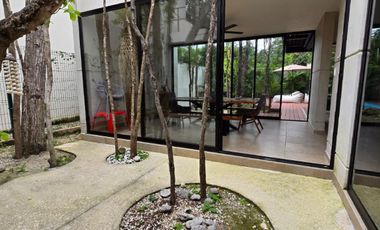 Casa amueblada 3 recámaras en renta con alberca privada en Senderos Sur, Mayakobá – lujo, naturaleza y bienestar